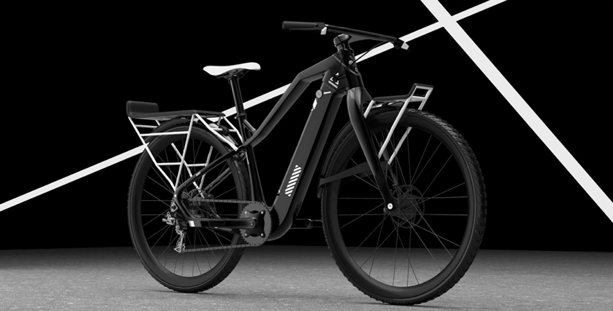 Casque de vélo intelligent avec clignotants et feu stop